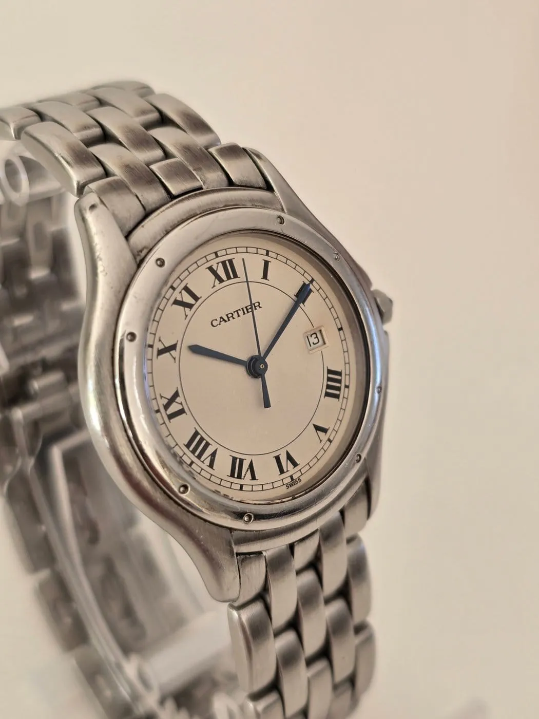 Cartier Panthère Cougar - Montre en acier inoxydable à quartz sold by 58 Facettes product image thumbnail 4