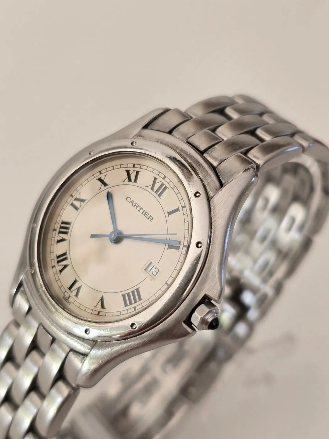 Cartier Panthère Cougar - Montre en acier inoxydable à quartz sold by 58 Facettes product image thumbnail 5