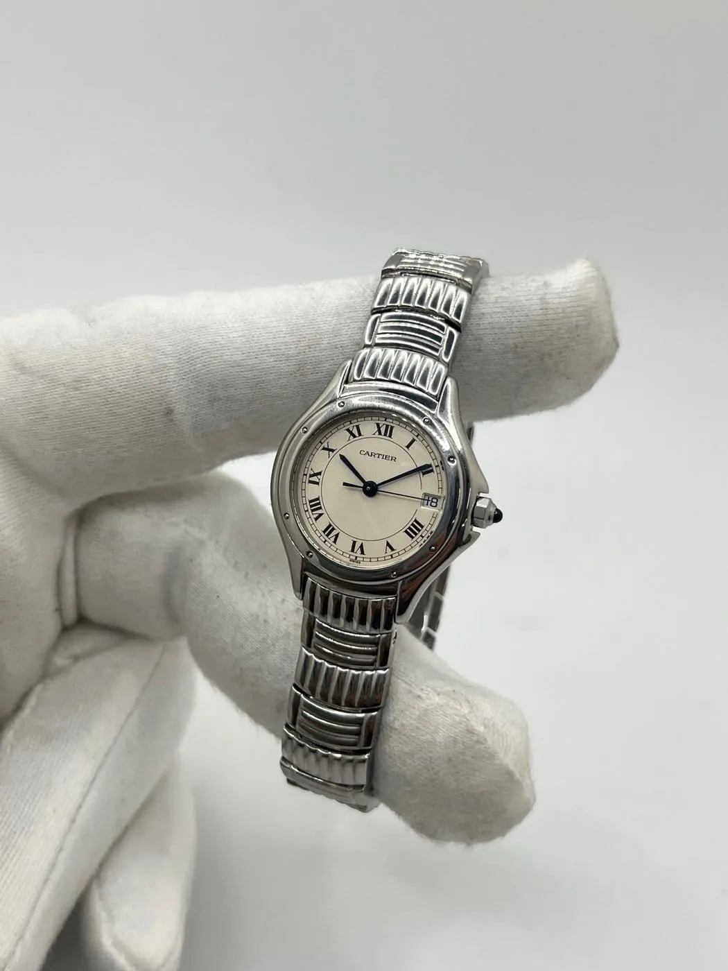 Cartier Cougar - Montre quartz en acier sold by 58 Facettes product image thumbnail 4