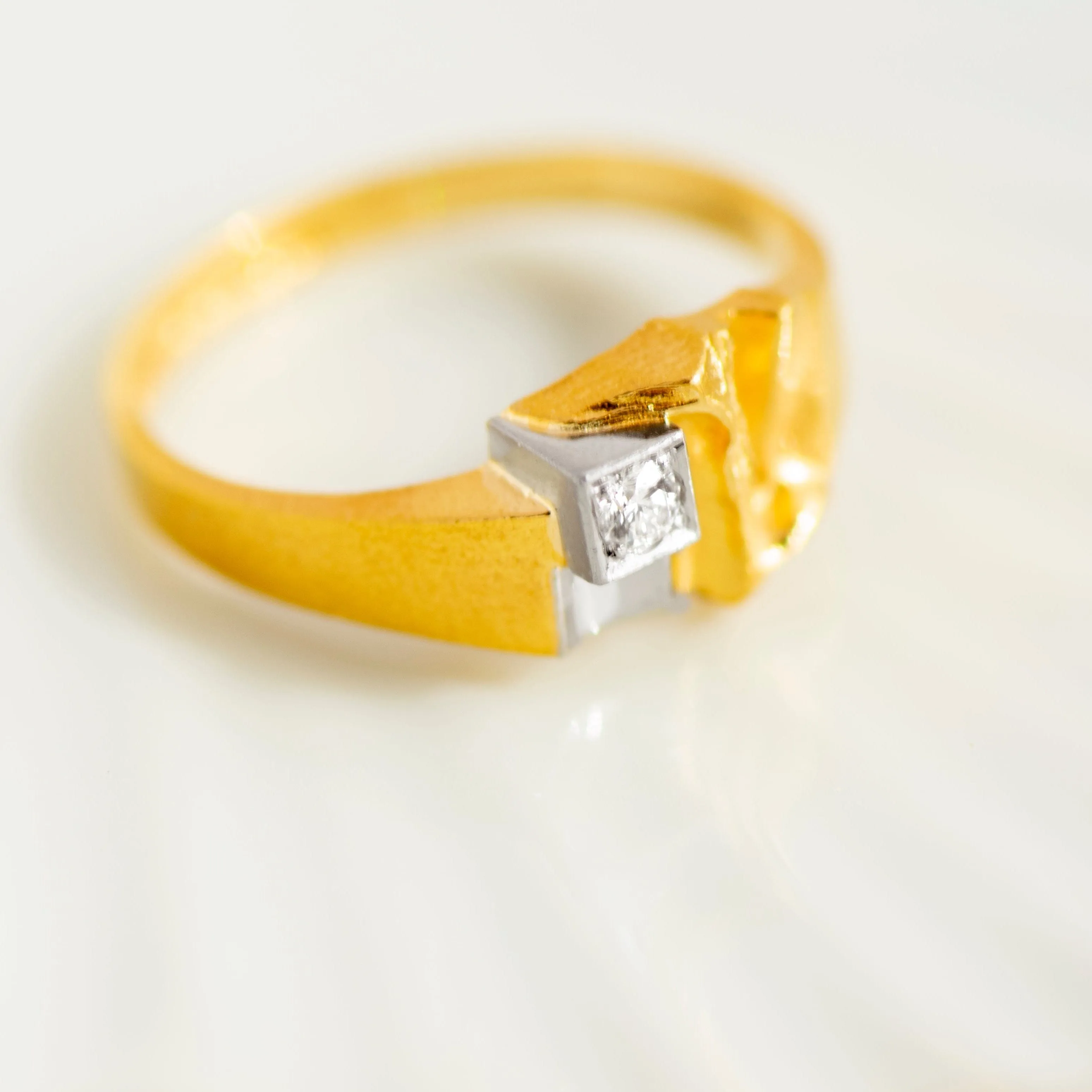 Lapponia Amalthea - Bague en or jaune 18 carats et diamant sold by 58 Facettes product image thumbnail 3