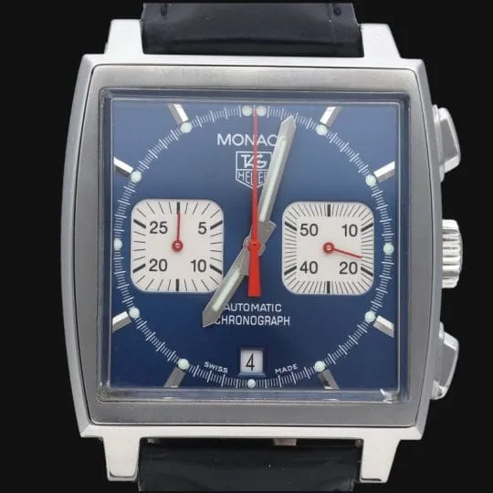 TAG Heuer Monaco - Montre chronographe en acier sold by 58 Facettes