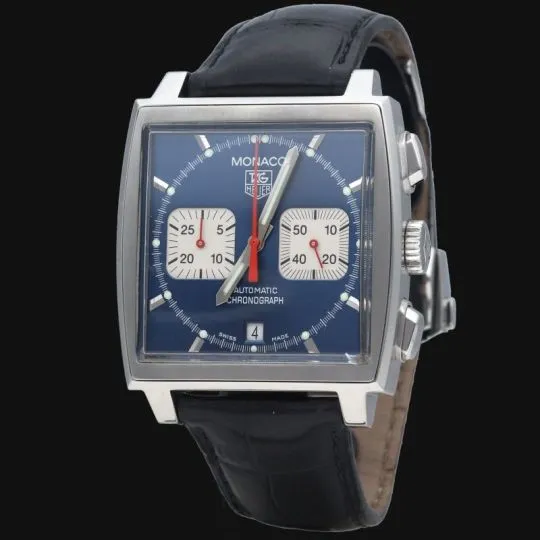 TAG Heuer Monaco - Montre chronographe en acier sold by 58 Facettes product image thumbnail 2