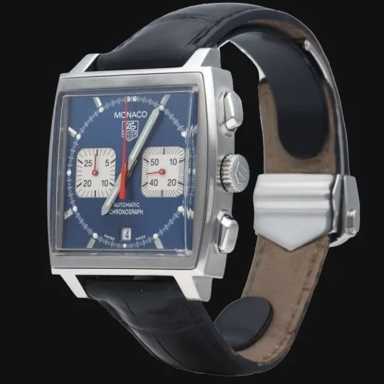 TAG Heuer Monaco - Montre chronographe en acier sold by 58 Facettes product image thumbnail 3