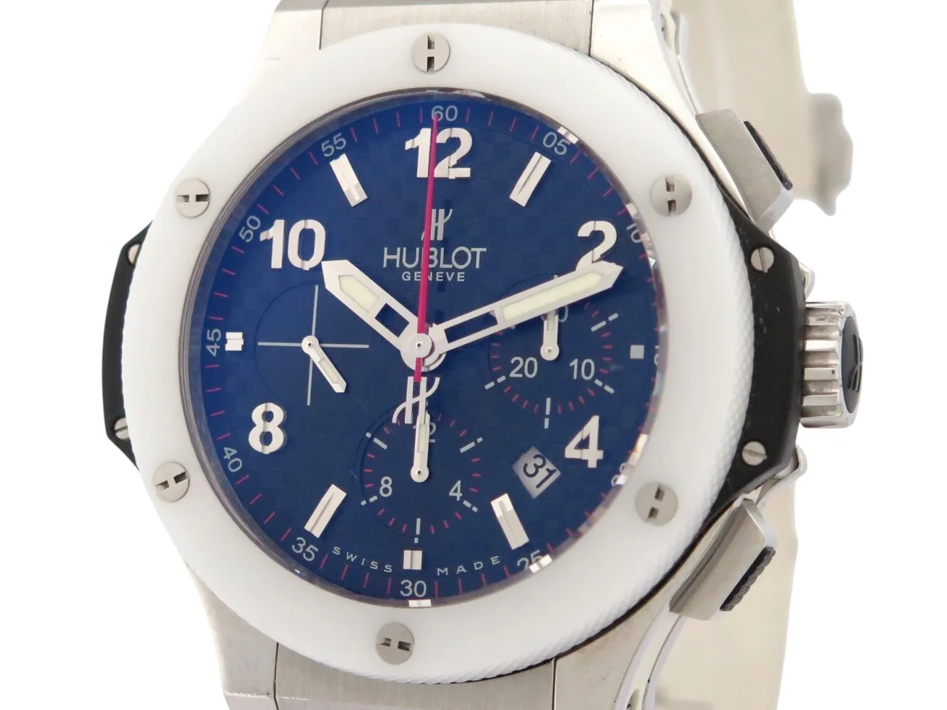 Hublot Big Bang - Montre chronographe en acier et céramique sold by 58 Facettes product image thumbnail 4