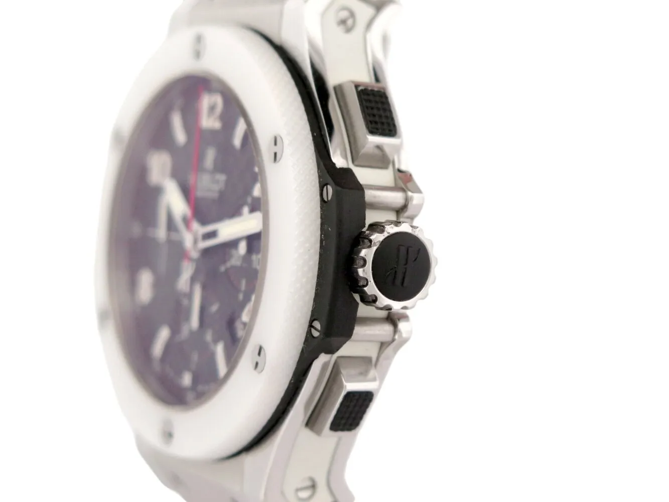 Hublot Big Bang - Montre chronographe en acier et céramique sold by 58 Facettes product image thumbnail 5