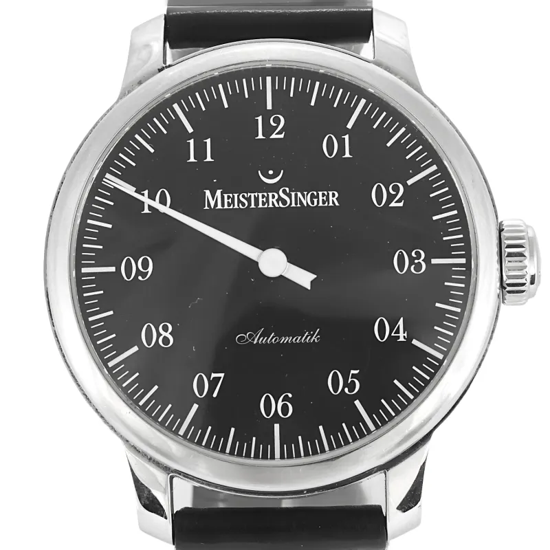 Bracelet montre Meistersinger. Montre Granmatik made by 58 Facettes