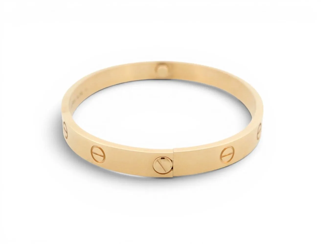 Cartier Love - Bracelet jonc classique en or jaune 18k sold by 58 Facettes product image thumbnail 3