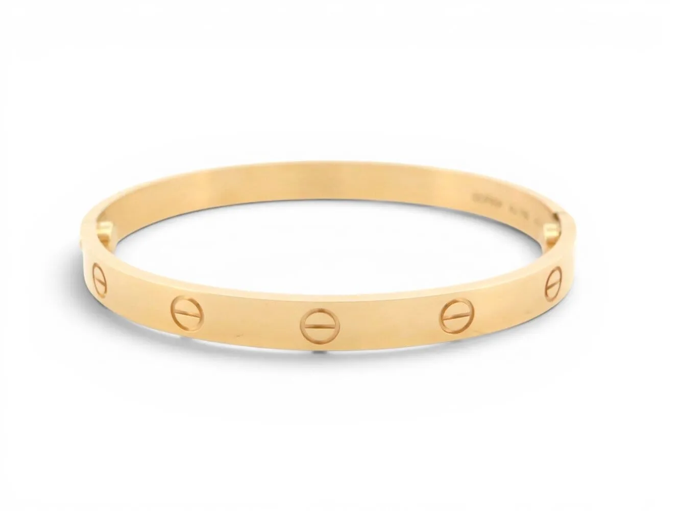 Cartier Love - Bracelet jonc classique en or jaune 18k sold by 58 Facettes