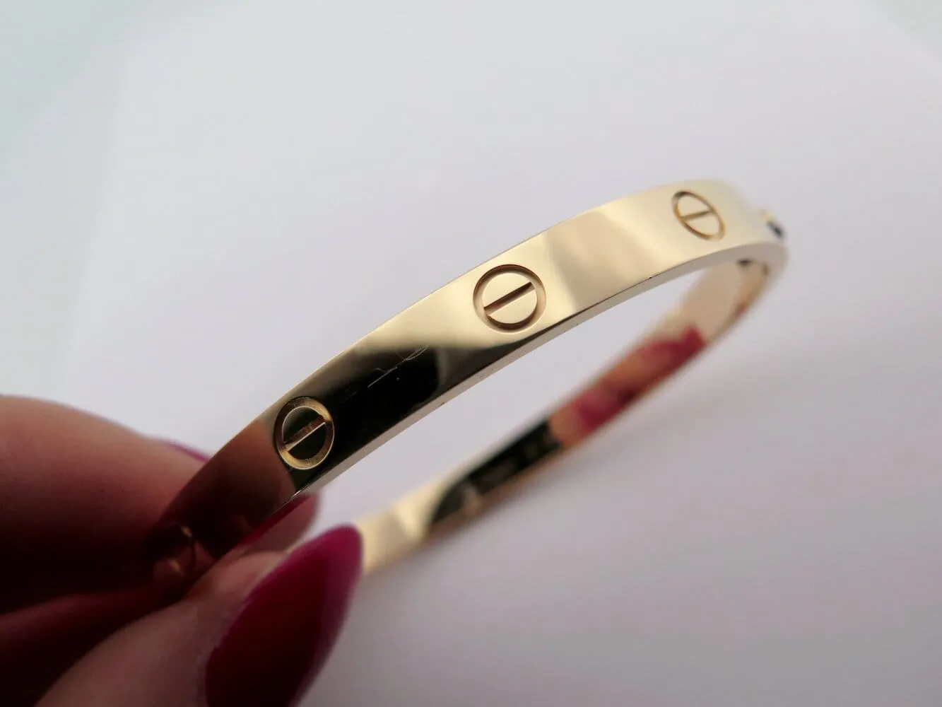 Cartier Love - Bracelet jonc classique en or jaune 18k sold by 58 Facettes product image thumbnail 5