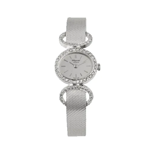Chopard - Montre vintage en or blanc et diamants sold by 58 Facettes