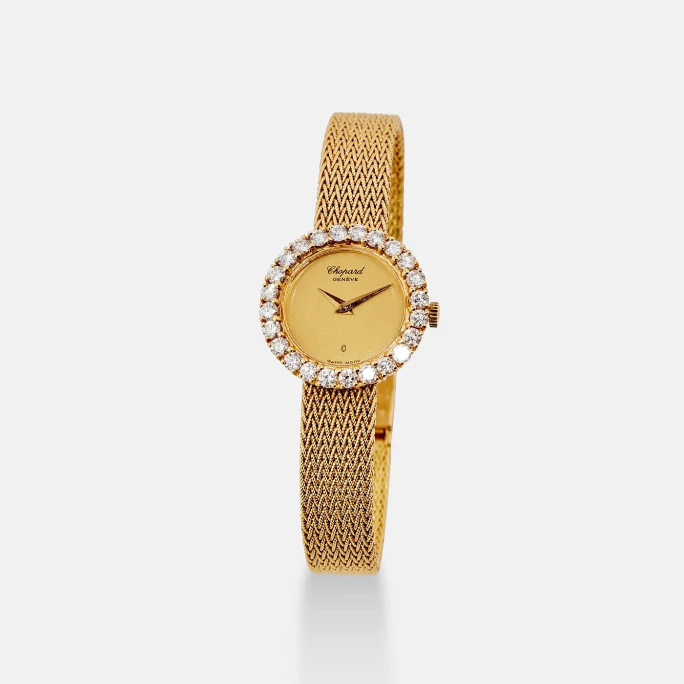 Chopard - Montre vintage en or jaune et diamants sold by 58 Facettes product image thumbnail 4
