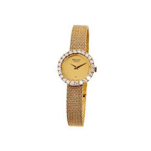Chopard - Montre vintage en or jaune et diamants sold by 58 Facettes