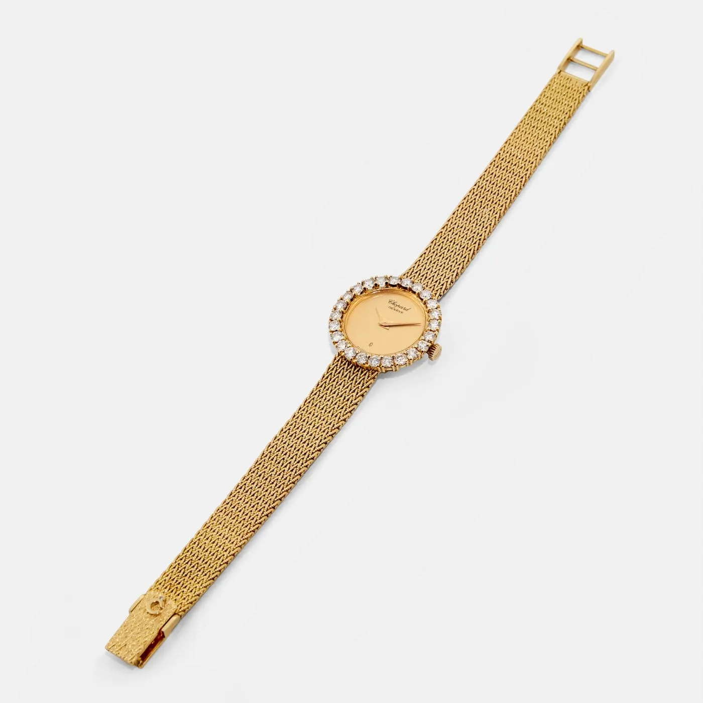 Chopard - Montre vintage en or jaune et diamants sold by 58 Facettes product image thumbnail 3