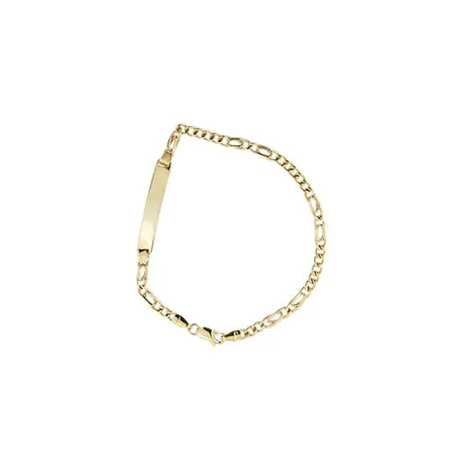 Bracelet homme à plaque en or jaune sold by 58 Facettes product image thumbnail 2