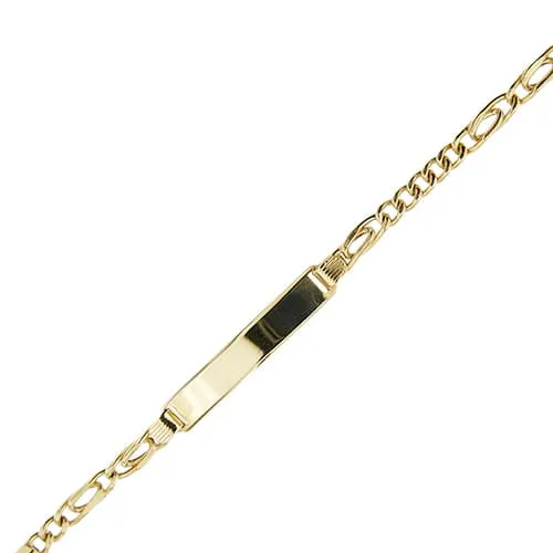 Bracelet homme à plaque en or jaune sold by 58 Facettes product image thumbnail 3