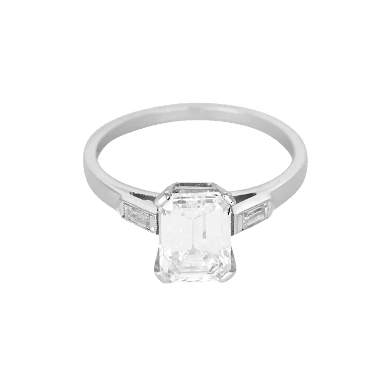 Bague en Or blanc 18k Diamants made by 58 Facettes