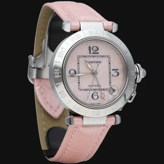 Cartier Pasha GMT - Montre en acier sold by 58 Facettes product image thumbnail 2