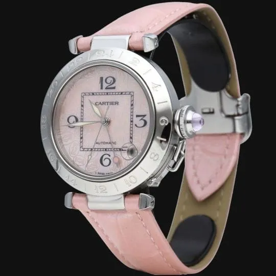 Cartier Pasha GMT - Montre en acier sold by 58 Facettes product image thumbnail 3