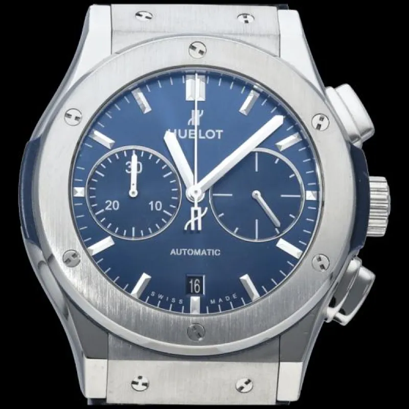 Hublot Classic Fusion - Montre chronographe 45 mm en titane made by 58 Facettes
