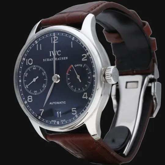 IWC Portuguese - Montre en acier sold by 58 Facettes product image thumbnail 2