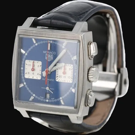 TAG Heuer Monaco - Montre chronographe en acier sold by 58 Facettes product image thumbnail 2