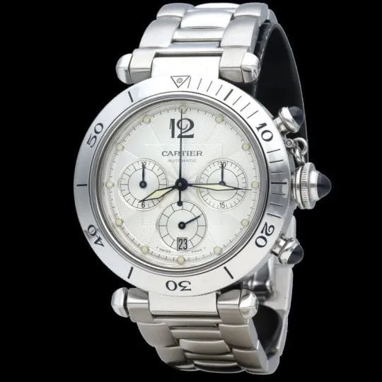 Cartier Pasha Seatimer - Montre en acier sold by 58 Facettes product image thumbnail 3