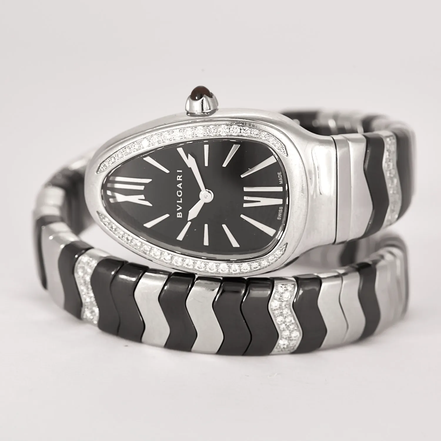 Bulgari Montre Serpenti en acier sold by 58 Facettes product image thumbnail 4