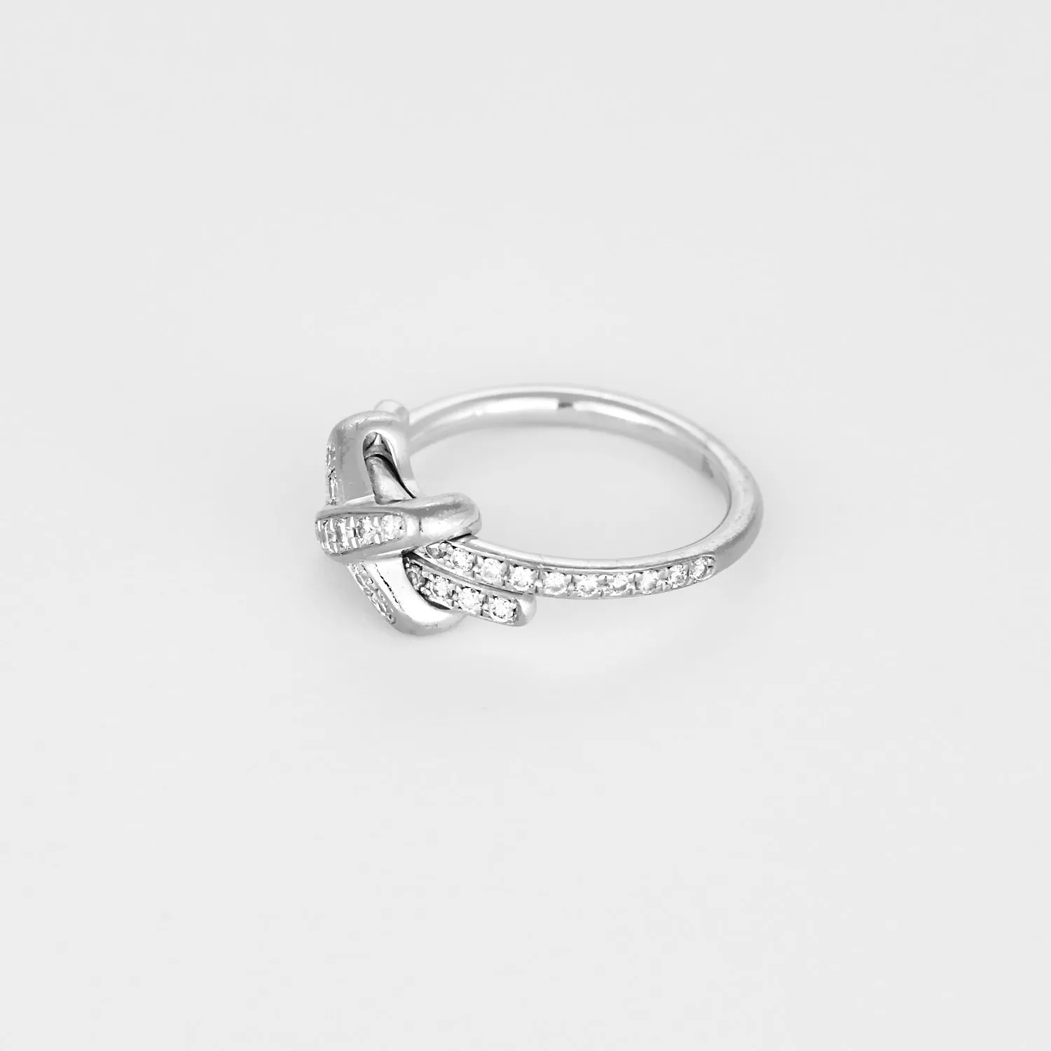 CHAUMET - Liens - Délicate bague en or blanc 18K (750 millièmes) sold by 58 Facettes product image thumbnail 3