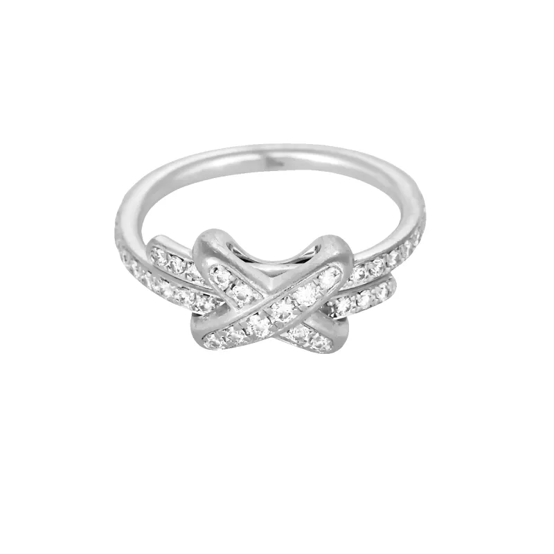 CHAUMET - Liens - Délicate bague en or blanc 18K (750 millièmes) made by 58 Facettes