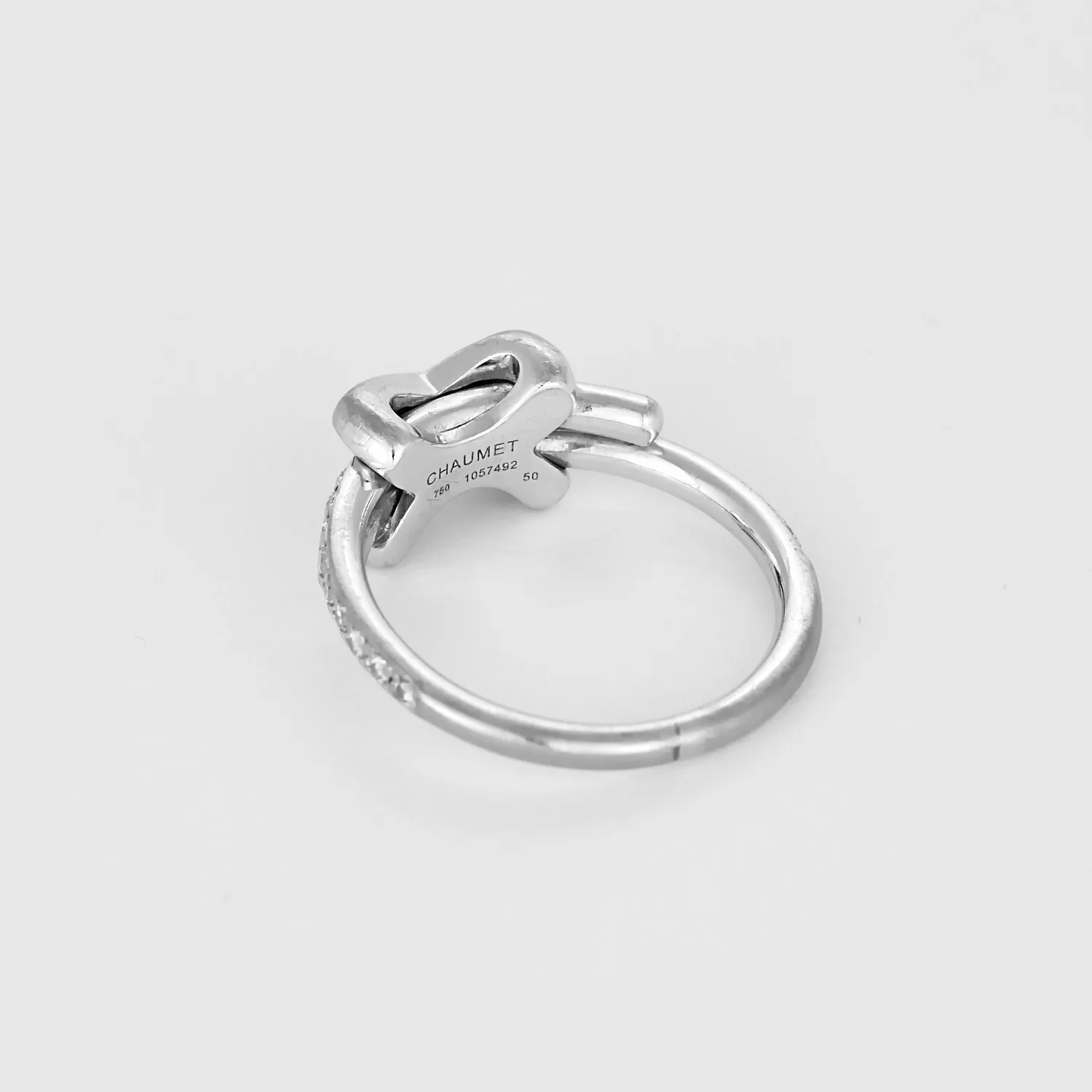 CHAUMET - Liens - Délicate bague en or blanc 18K (750 millièmes) sold by 58 Facettes product image thumbnail 5