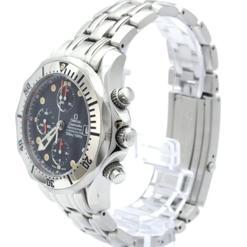 Omega Seamaster - Montre Diver 300M chronographe en acier made by 58 Facettes