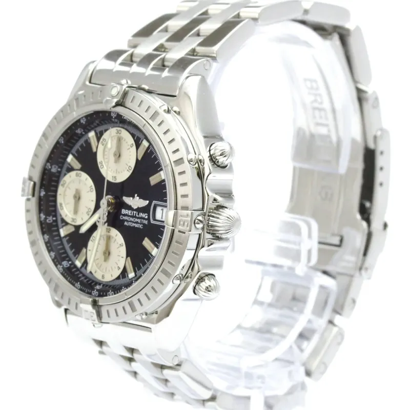 Breitling Chronomat - Montre chronographe automatique en acier inoxydable made by 58 Facettes