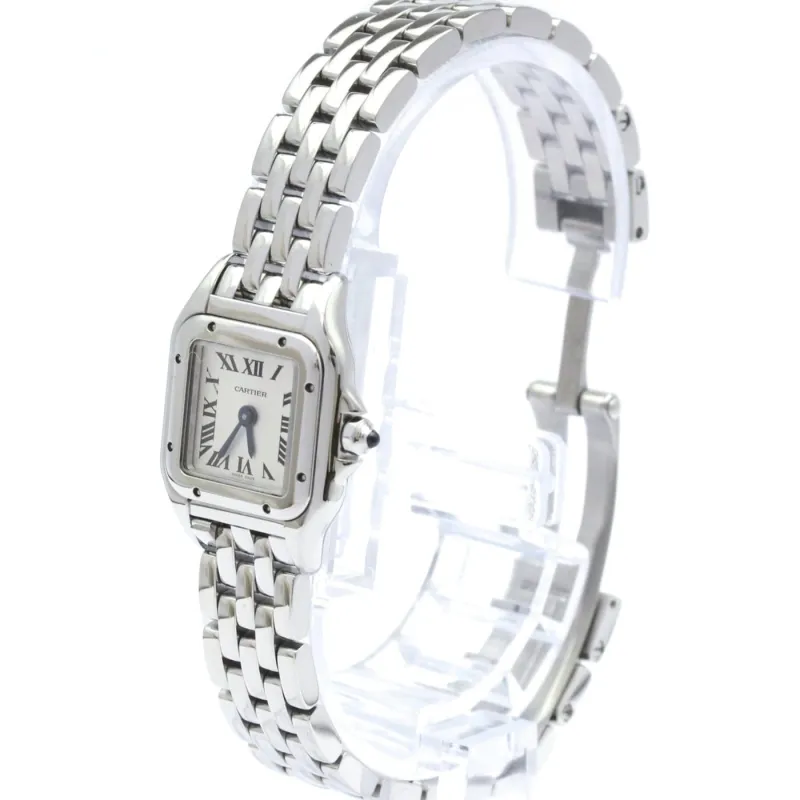 Cartier Panthère de Cartier - Montre quartz en acier inoxydable made by 58 Facettes