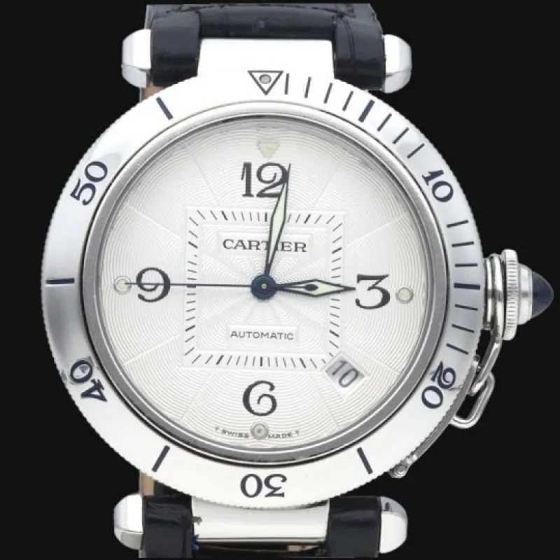 Cartier Pasha - Montre automatique en acier made by 58 Facettes
