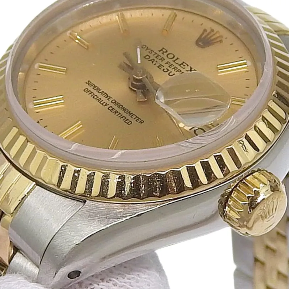 Rolex Oyster Perpetual Datejust - Montre automatique acier et or jaune sold by 58 Facettes product image thumbnail 5