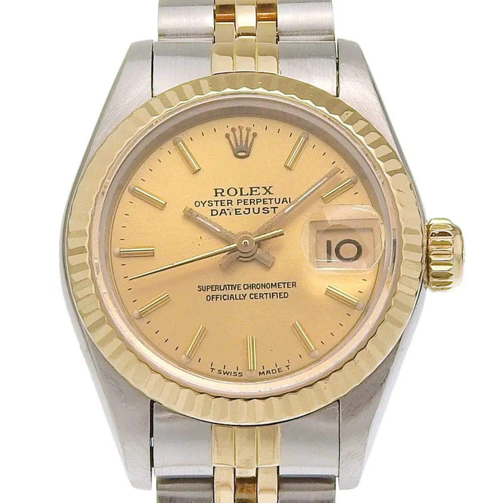 Rolex Oyster Perpetual Datejust - Montre automatique acier et or jaune sold by 58 Facettes product image thumbnail 2