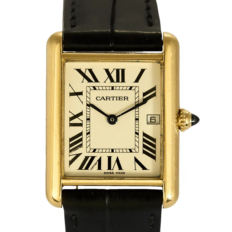 Cartier - Montre Tank Louis Cartier en or jaune made by 58 Facettes