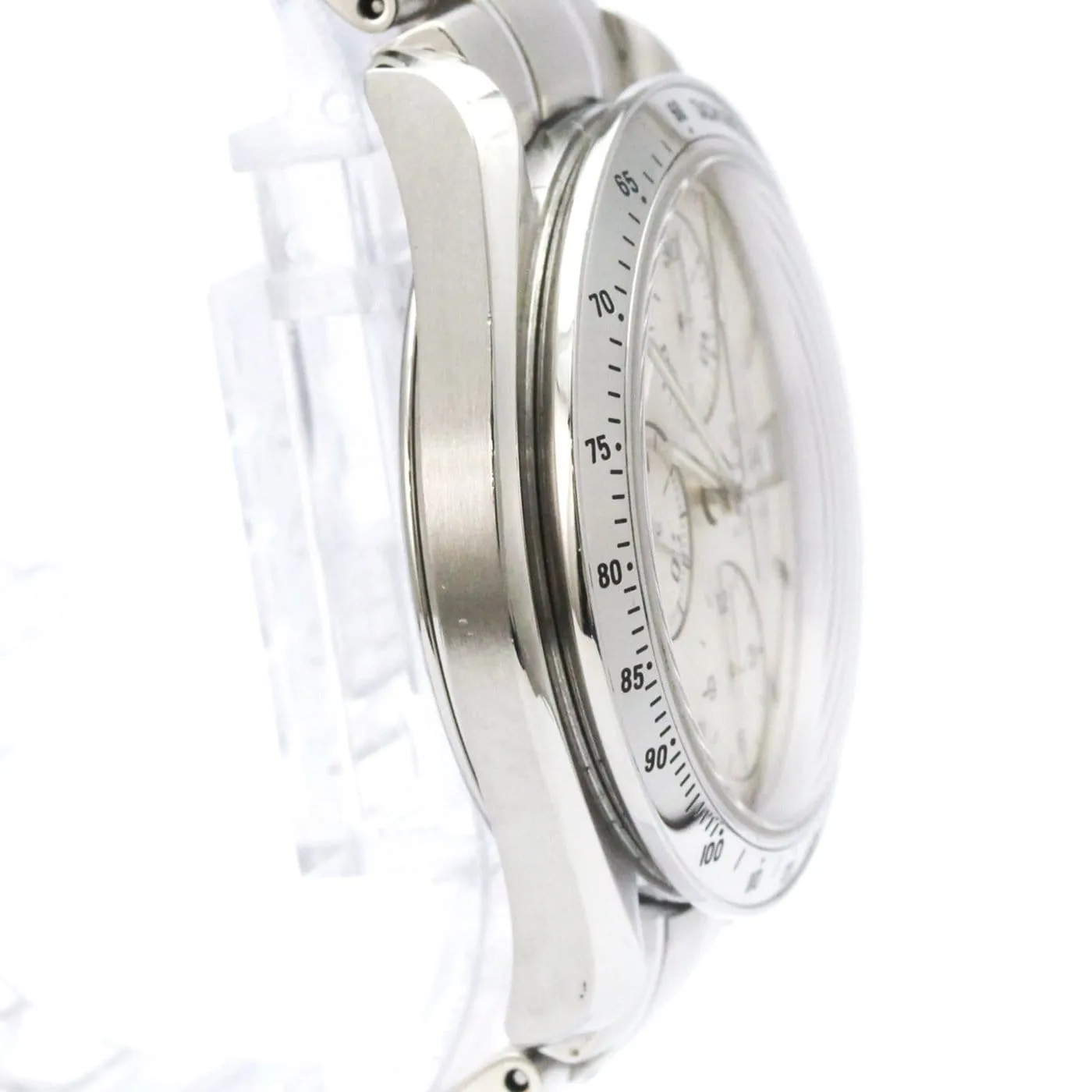 Omega Speedmaster - Montre chronographe Triple Calendar automatique en acier sold by 58 Facettes product image thumbnail 4