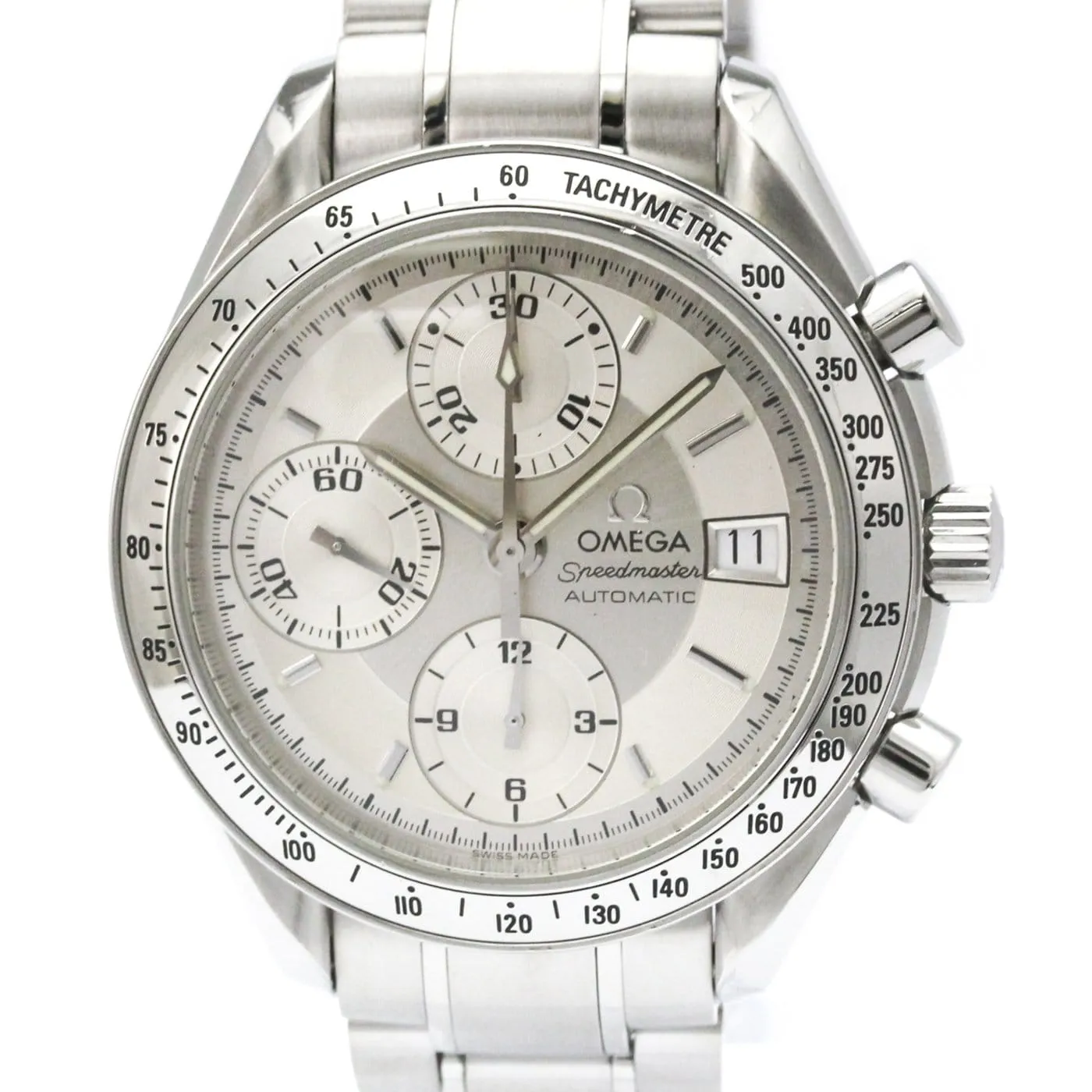 Omega Speedmaster - Montre chronographe Triple Calendar automatique en acier sold by 58 Facettes product image thumbnail 2