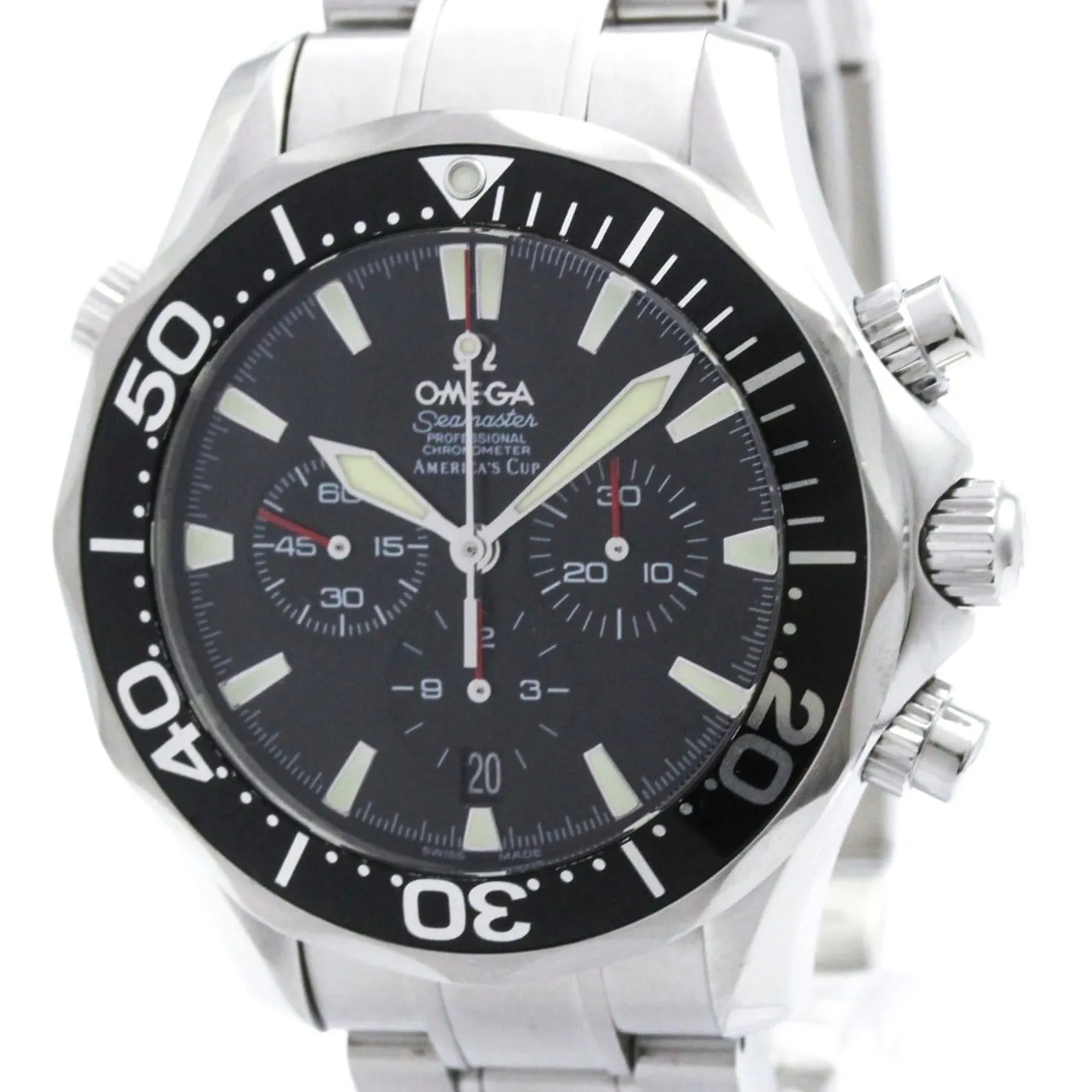 Omega Seamaster Professional Diver - Montre 300M automatique en acier sold by 58 Facettes product image thumbnail 2