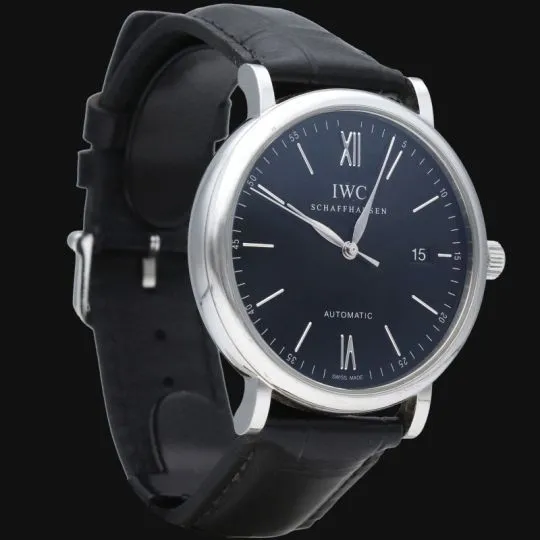 IWC Portofino - Montre automatique en acier sold by 58 Facettes product image thumbnail 3