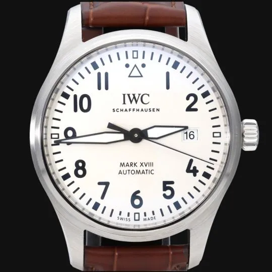 IWC Pilot Mark XVIII - Montre en acier sold by 58 Facettes