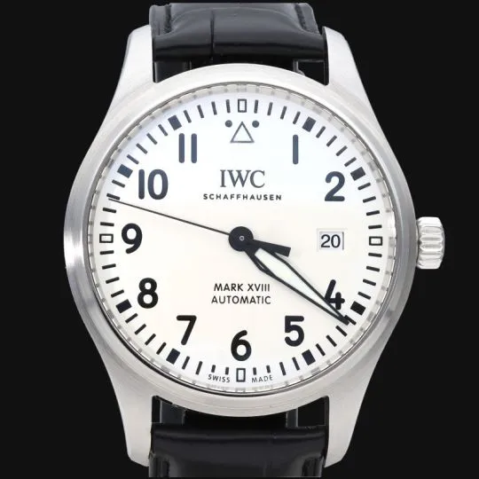 IWC Pilot Mark XVIII - Montre en acier sold by 58 Facettes