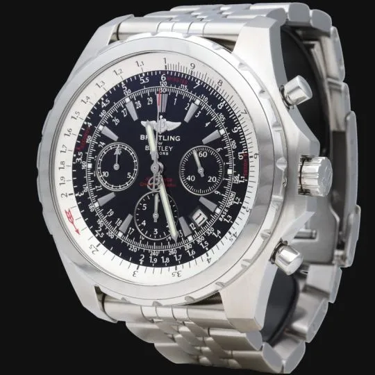 Breitling Bentley Motors T - Montre chronographe GMT en acier sold by 58 Facettes product image thumbnail 2