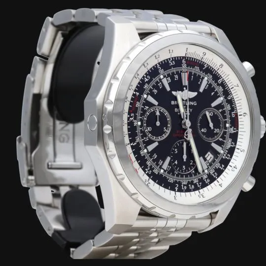 Breitling Bentley Motors T - Montre chronographe GMT en acier sold by 58 Facettes product image thumbnail 3