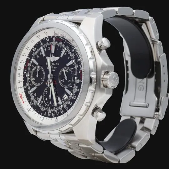 Breitling Bentley Motors T - Montre chronographe GMT en acier sold by 58 Facettes product image thumbnail 4