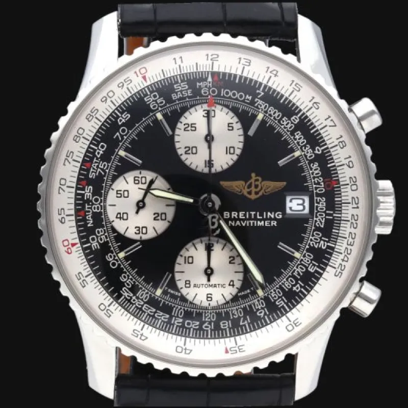 Breitling Old Navitimer - Montre en acier made by 58 Facettes
