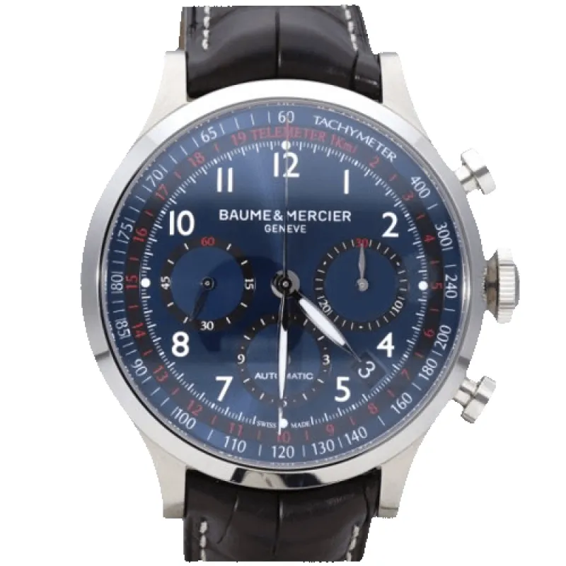 Baume & Mercier Capeland - Montre en acier made by 58 Facettes