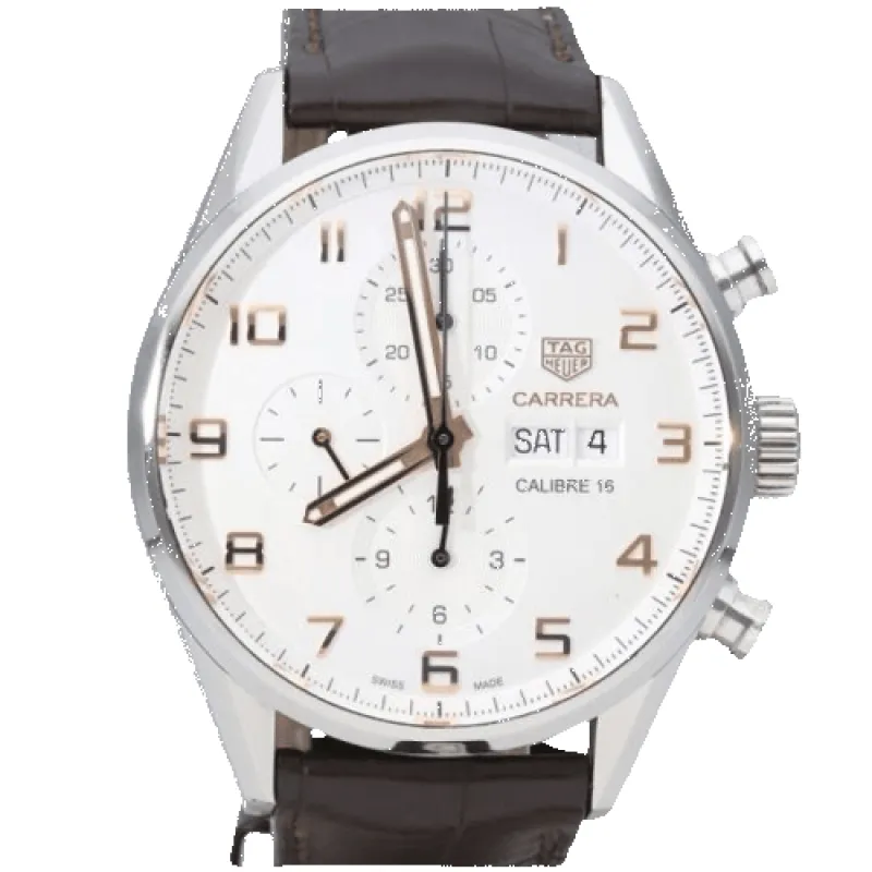 TAG Heuer Carrera - Montre Calibre 16 en acier made by 58 Facettes