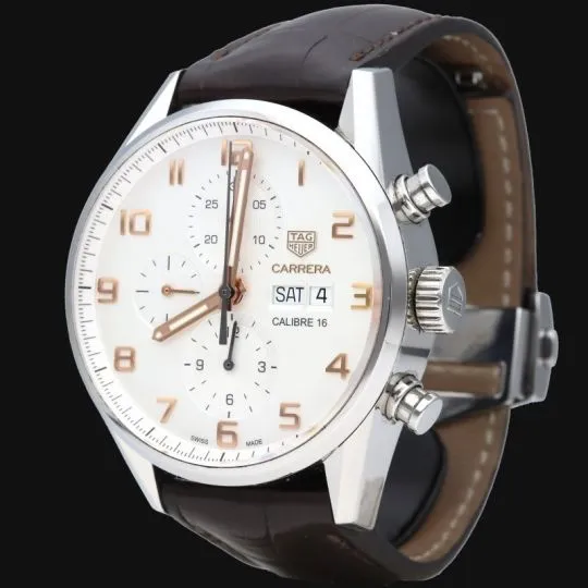 TAG Heuer Carrera - Montre Calibre 16 en acier sold by 58 Facettes product image thumbnail 2